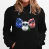 Owls American Flag Unisex T-Shirt