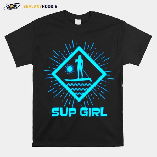 Paddle Boards Sup Girl Unisex T-Shirt