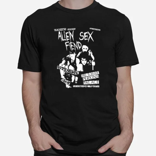 Palace Alien Music Alien Sex Fiend Unisex T-Shirt