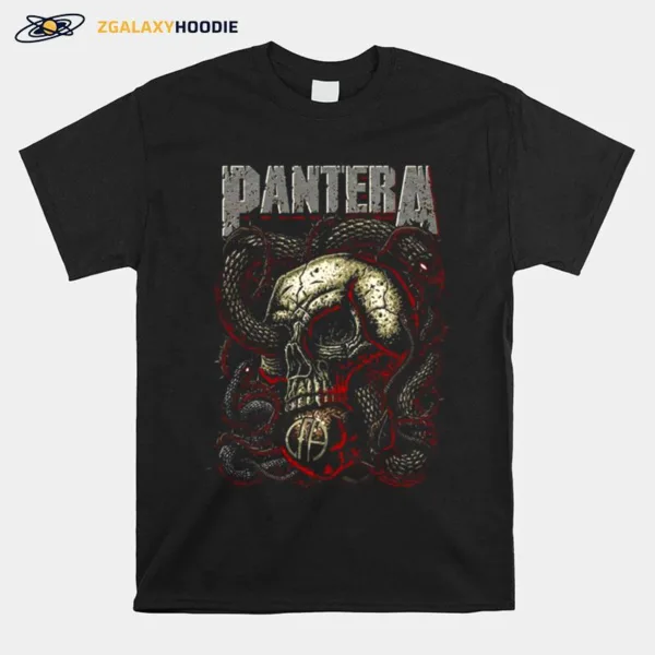 Pantera Dimebag Darrell Snakes Eye Socket Rock Unisex T-Shirt