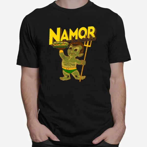 Parody Namor The Sub Sandwicher Unisex T-Shirt