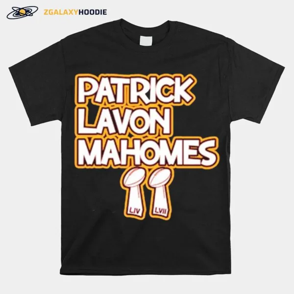 Patrick Lavon Mahomes Liv Lvii Unisex T-Shirt