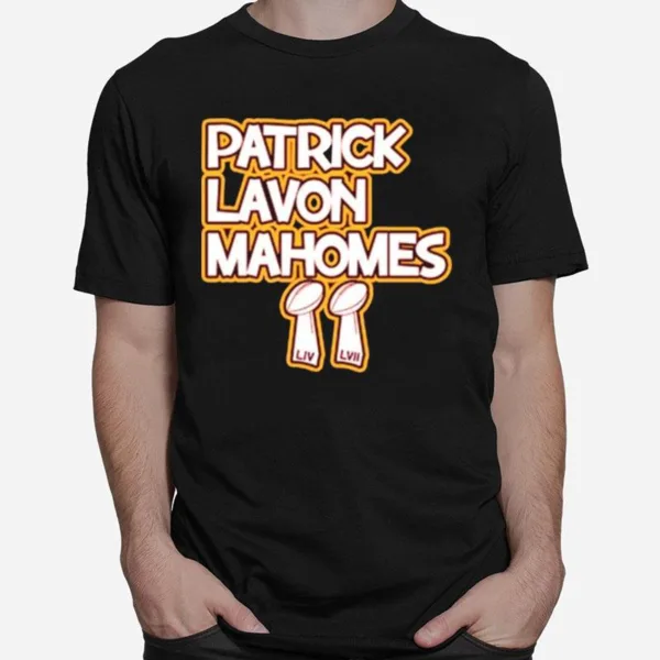 Patrick Lavon Mahomes Liv Lvii Unisex T-Shirt