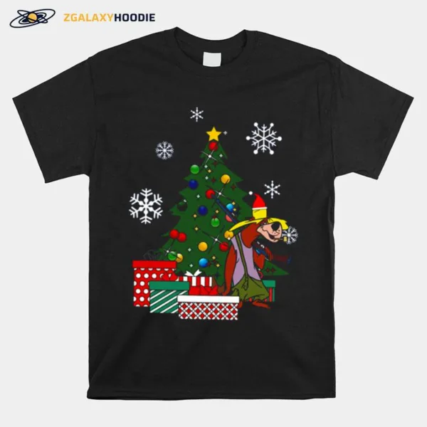 Paw Rugg Around The Christmas Tree Hillbilly Bears Unisex T-Shirt