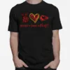 Peace Love Kansas City Chiefs Football Logo Unisex T-Shirt