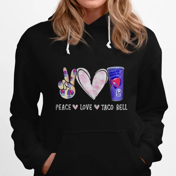 Peace Love Taco Bell Unisex T-Shirt