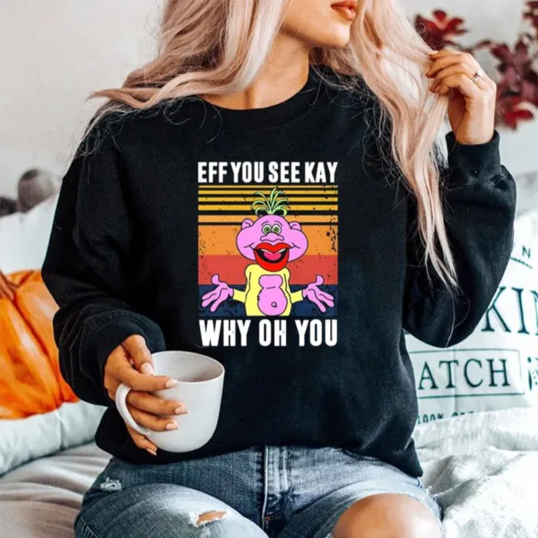 Peanut Jeff Dunham Eff You See Kay Why Oh You Vintage Unisex T-Shirt