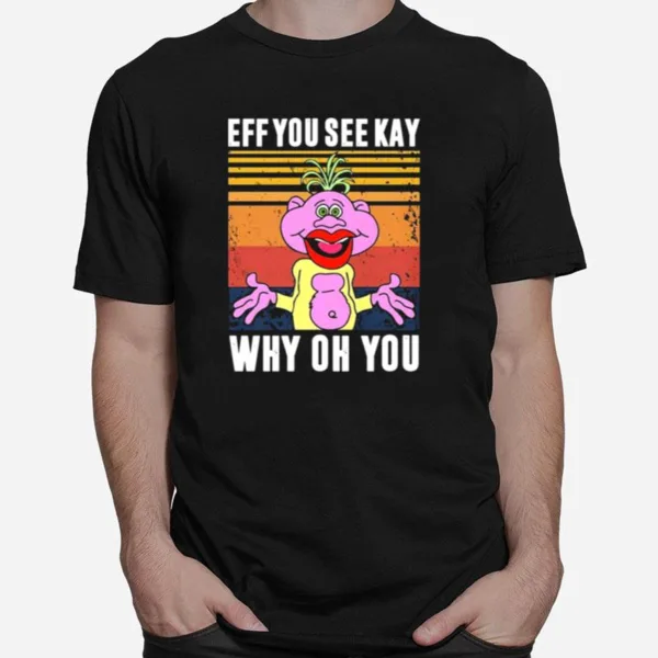 Peanut Jeff Dunham Eff You See Kay Why Oh You Vintage Unisex T-Shirt