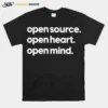 Peer Richelsen Open Source Open Heart Open Mind Unisex T-Shirt