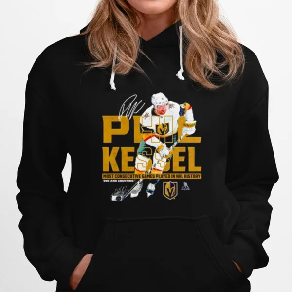 Phil Kessel Vegas Golden Knights Most Consecutive Games Played In Nhl History Unisex T-Shirt