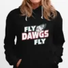 Philadelphia Eagles And Georgia Bulldogs Fly Dawgs Fly Unisex T-Shirt