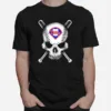 Philadelphia Phillies Skull Unisex T-Shirt