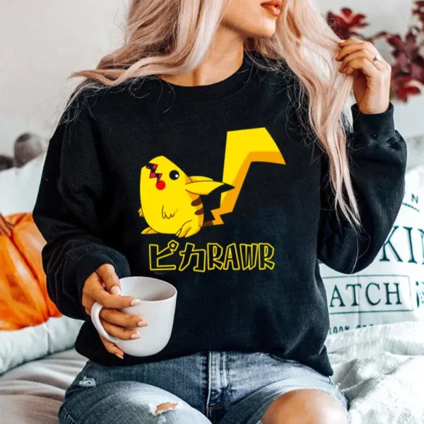 Pikarawr Pokemon Pikachu Rawr Unisex T-Shirt