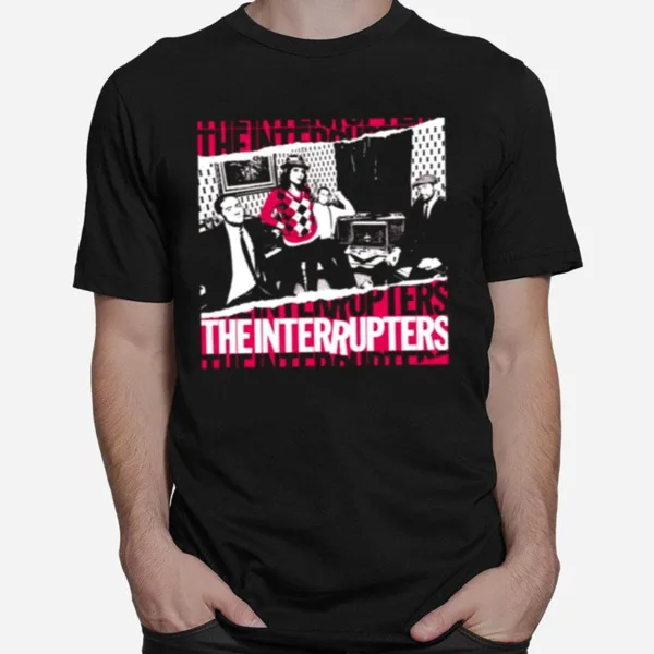 Pink Illustration Punk Rock Ska The Interrupters Unisex T-Shirt