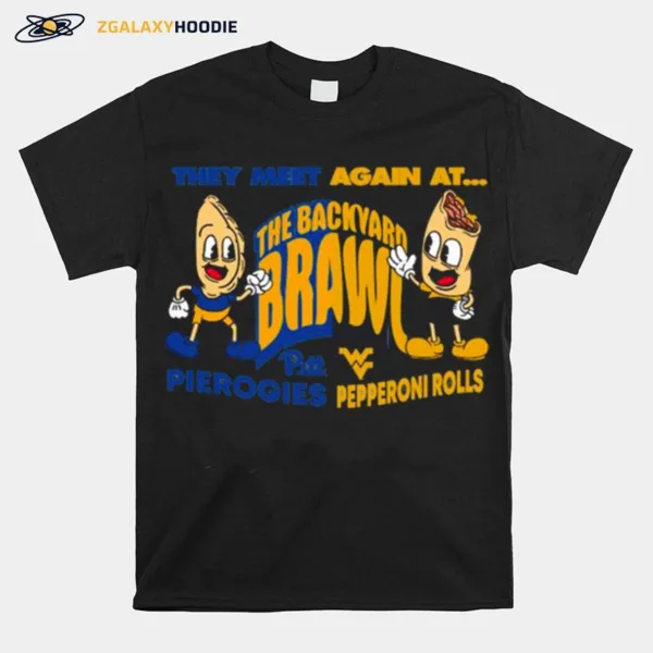 Pitt Panthers The Backyard Brawl Meet Again Short Sleeve Unisex T-Shirt