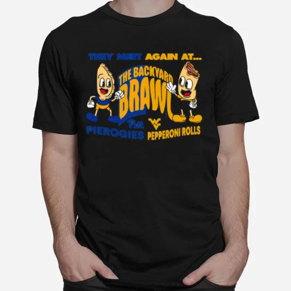 Pitt Panthers The Backyard Brawl Meet Again Short Sleeve Unisex T-Shirt