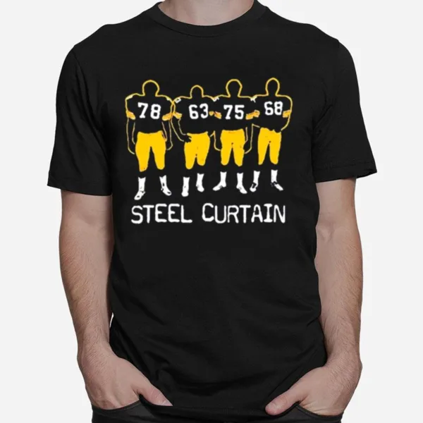 Pittsburgh Steelers Steel Curtain Unisex T-Shirt