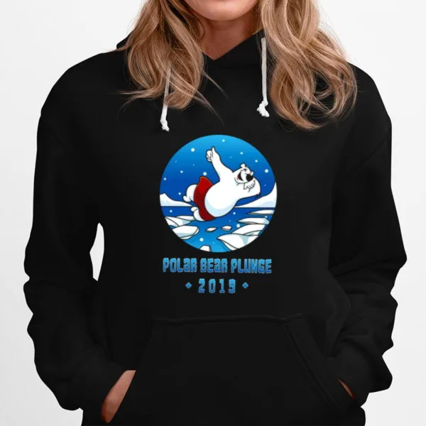 Plunge Winter Swimming Polar Bear Unisex T-Shirt