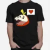 Pokemon Fuecoco With A Heart Unisex T-Shirt