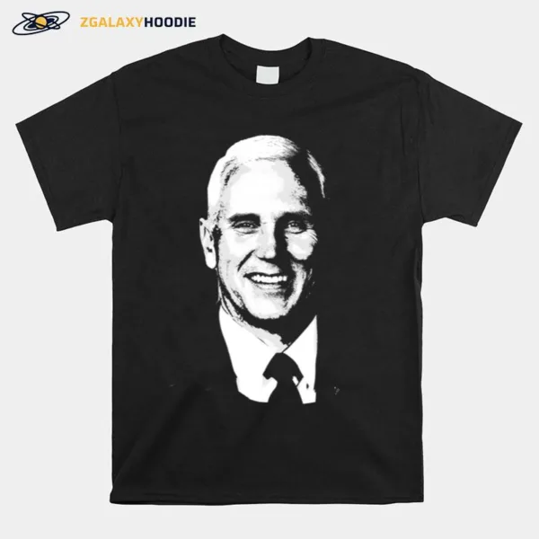 Portrait Of Mike Pence Unisex T-Shirt