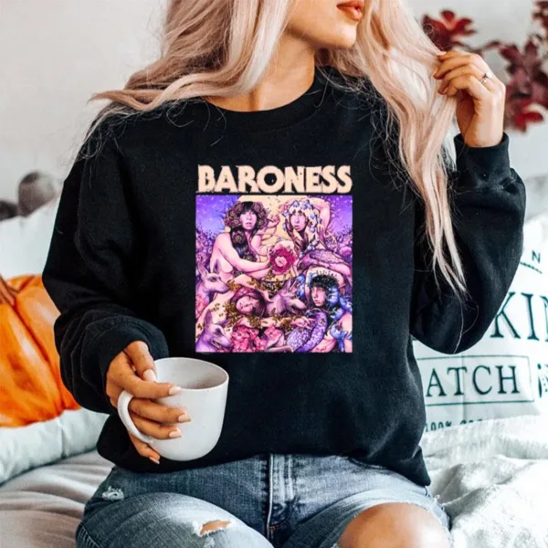 Princess Mermaid Hypebeast Band Design Baroness Unisex T-Shirt