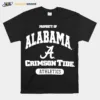 Property Of Alabama Crimson Tide Athletics Unisex T-Shirt