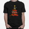 Proud To Be A Firefighter Fire Truck Christmas Tree Xmas Unisex T-Shirt