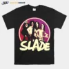 Purple Logo Art Slade Band Glam Rock Unisex T-Shirt