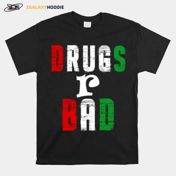 Quote Drugs Are Bad Mr Mackey Mkay Retro Unisex T-Shirt