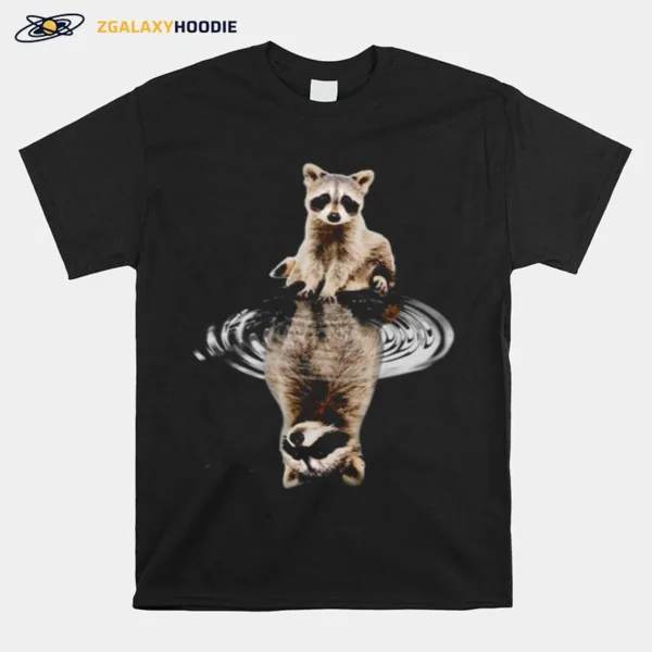 Raccoon Reflection Unisex T-Shirt