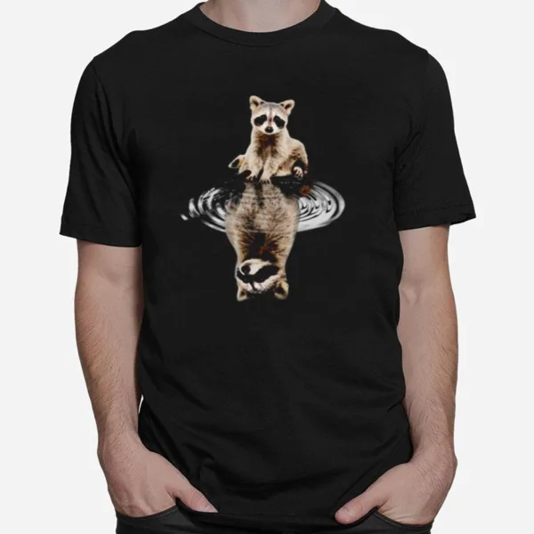 Raccoon Reflection Unisex T-Shirt