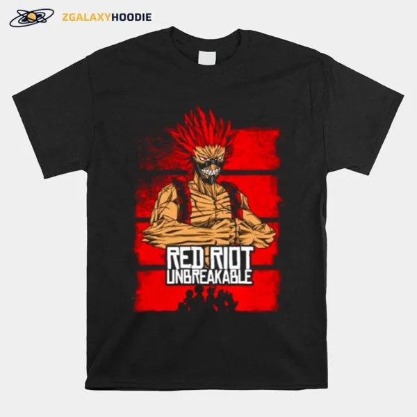 Red Riot Unbreakable My Hero Academia Unisex T-Shirt