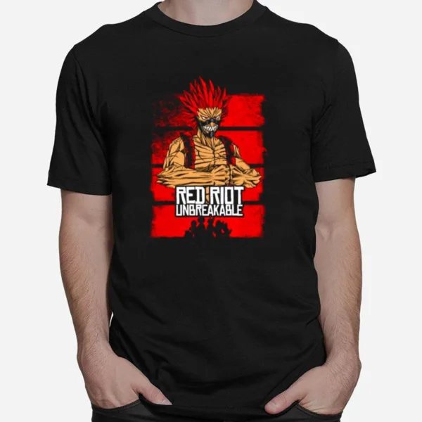 Red Riot Unbreakable My Hero Academia Unisex T-Shirt