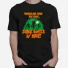 Regular Dad By Day Zombie Hunter By Night Halloween Single Dad Unisex T-Shirt