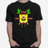 Reindeer Antlers Christmas Spongebob In X Mas Unisex T-Shirt