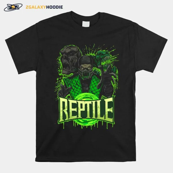 Reptile Green Art Mortal Kombat Unisex T-Shirt