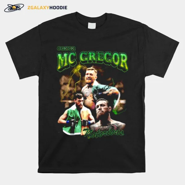 Retro 90S Design Notorious Conor Mcgregor Unisex T-Shirt