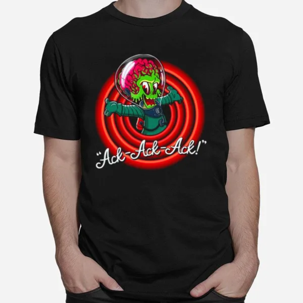 Retro Ack Ack Ack Mars Attacks Unisex T-Shirt