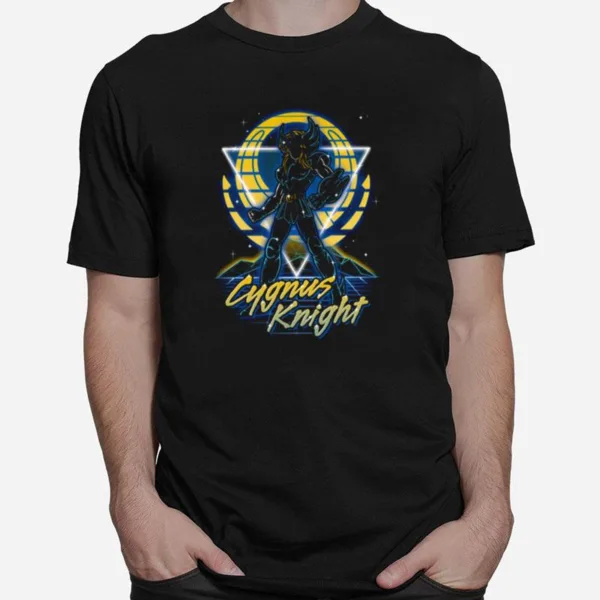 Retro Cygnus Knight Saint Seiya Knights Of The Zodiac Unisex T-Shirt