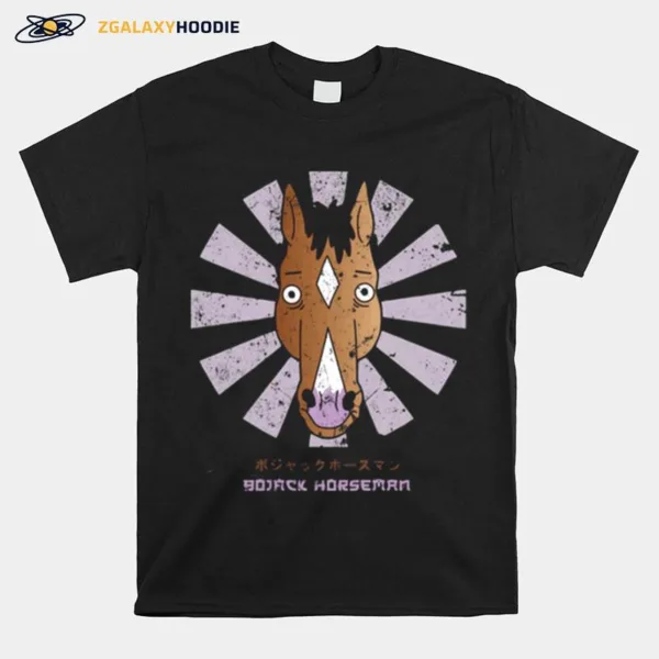 Retro Japanese Bojack Horseman Unisex T-Shirt