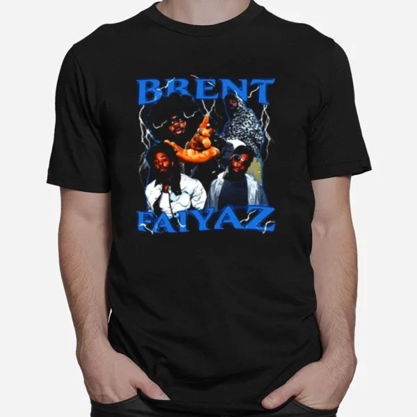 Retro Portrait Collection Brent Faiyaz Unisex T-Shirt