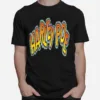 Retro Text Logo Harley Poe Folk Punk Unisex T-Shirt