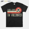 Retro Vintage Thanks Science Im Vaccinated Unisex T-Shirt