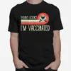 Retro Vintage Thanks Science Im Vaccinated Unisex T-Shirt