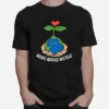 Reuse Reduce Recycle Save Earth Day Planet Gift Unisex T-Shirt