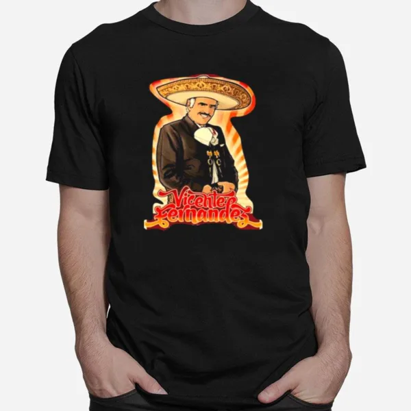 Rip Vicente Fernandez Vintage Ar Unisex T-Shirt