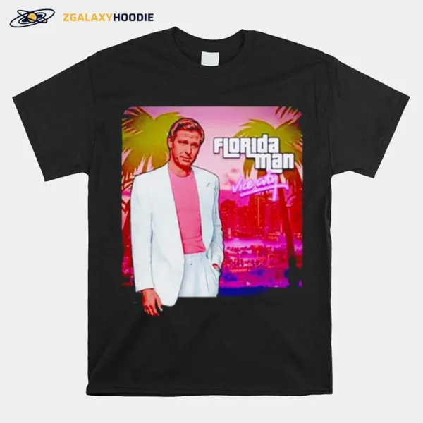 Ron DeSantis Florida Man Vice City T shirt Unisex T-Shirt