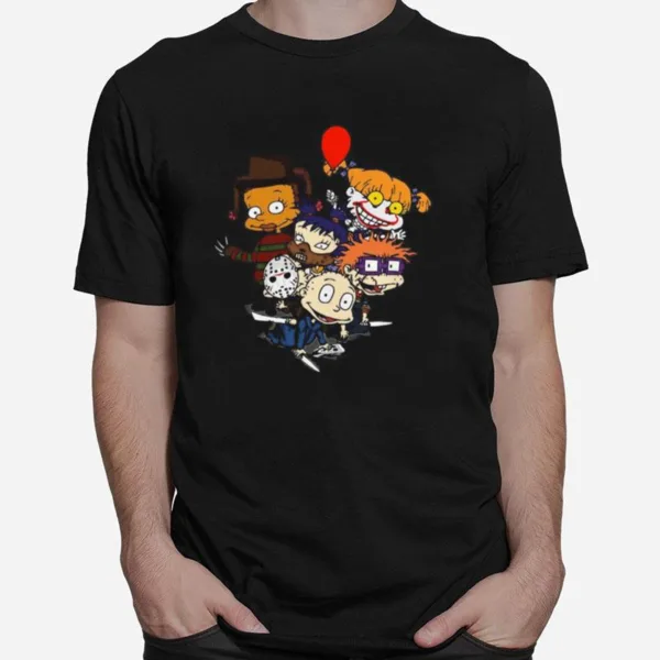 Rugrats Tv Show Horror Characters Halloween Unisex T-Shirt