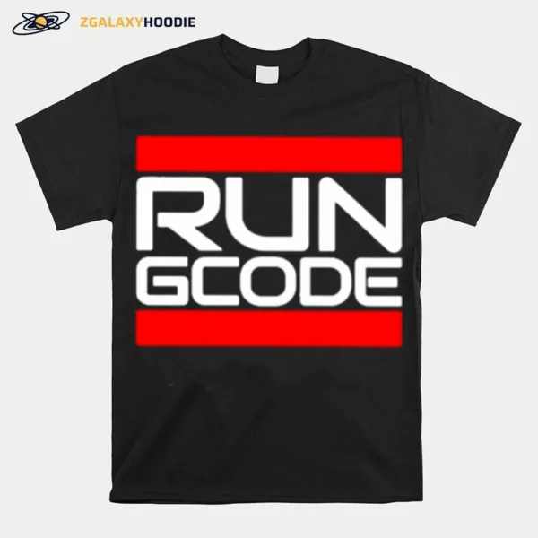 Run Gcode Unisex T-Shirt