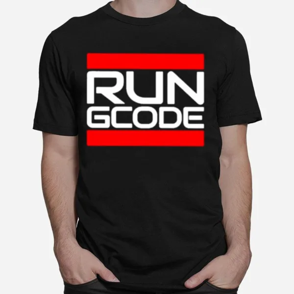 Run Gcode Unisex T-Shirt